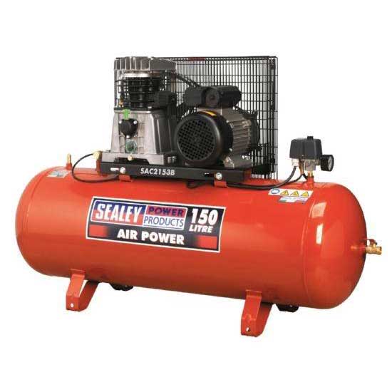 Compressor 150ltr Belt Drive 3hp with Cast Cylinder