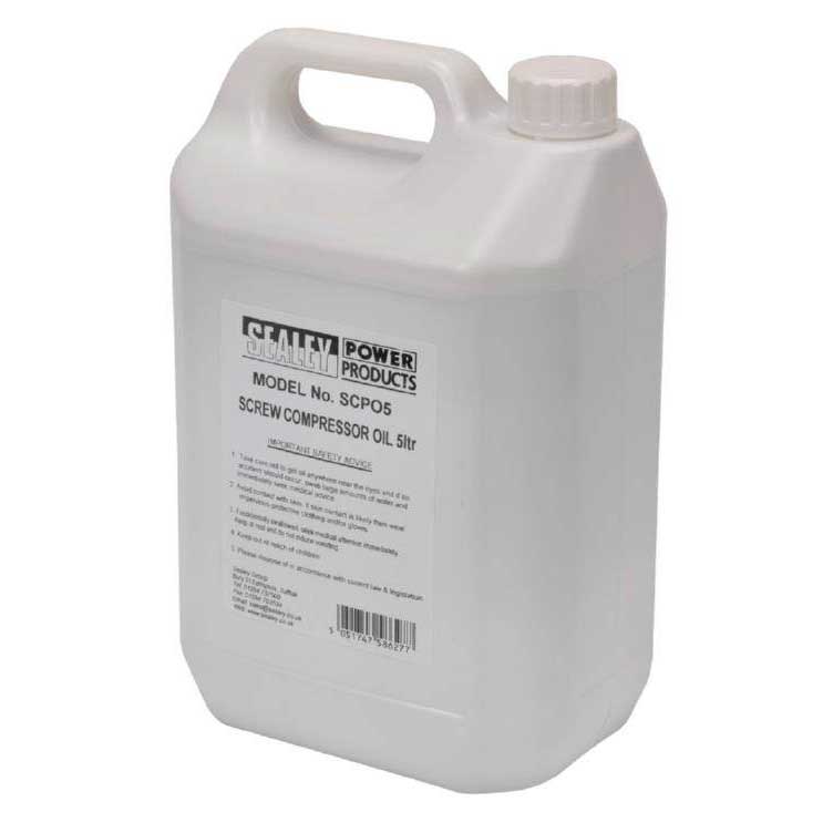 Sealey SCPO5 Screw Compressor Oil 5ltr