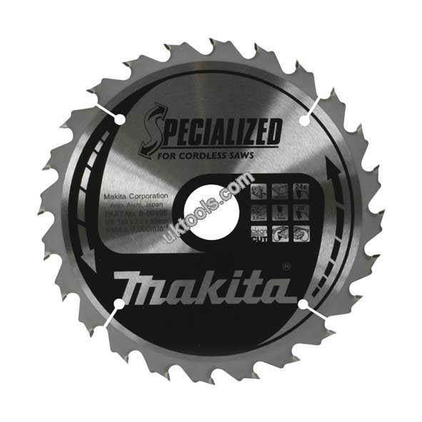 Makita SPECIALIZED Cordless Circular Saw 136mmx10mmx24T B-09139