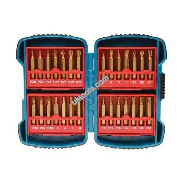 Makita P49965 25pc Screwdriver Bit Set with Holder UKtools