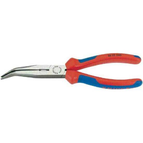 Draper Expert Knipex 200mm Knipex Angled Long Nose Pliers with Heavy Duty Handles