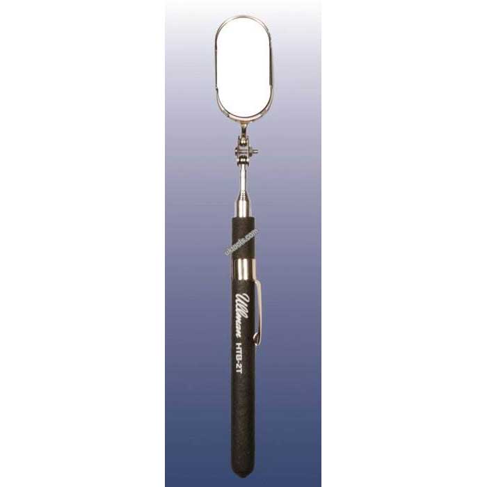 HTB-2T Ullman 1x2 Oval Telescopic Inspection Mirror 5.5 to 28