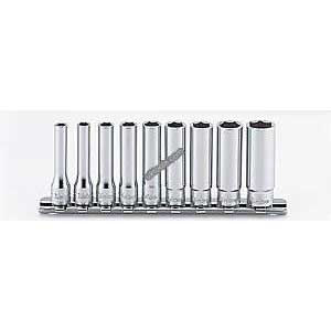 Koken RS2300A/9 1/4''.Dr AF deep socket set 6 point (hex)