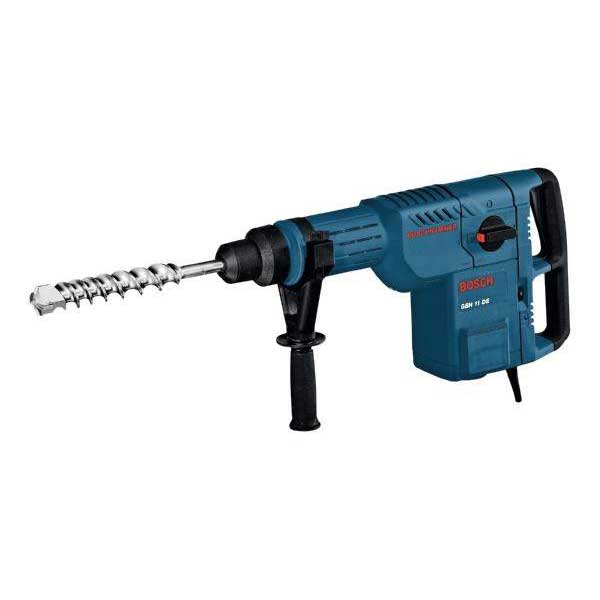 Bosch GBH 11DE - SDS MAX Rotary Hammer 110V GBH 11 DE + 1x pointed chisel + 1x flat chisel + 2 D