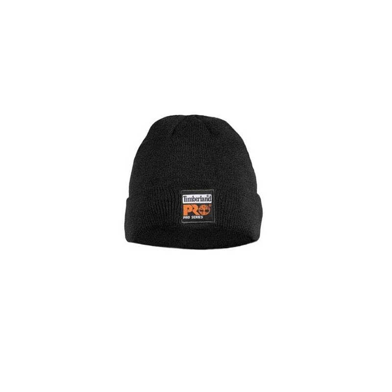 black timberland beanie