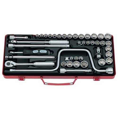 Koken 3201AMW Ko-ken 3201AMW 3/8 Drive 42 Piece Socket Set