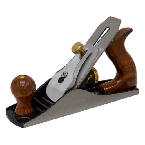 Sealey AK6093 Smoothing Plane Overall Length: 250mm, Blade Width: 50mm.