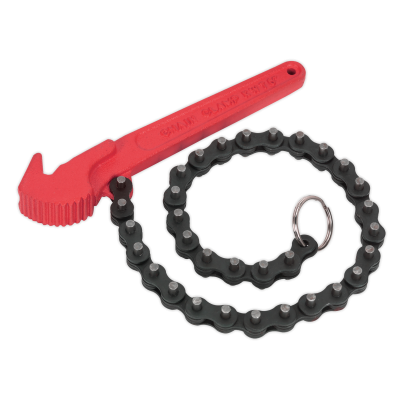 Sealey AK6410 - Oil Filter Chain Wrench O60-106mm