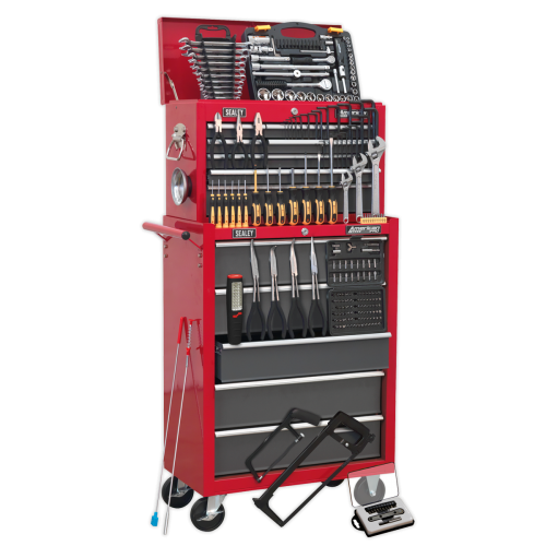 Sealey Tool Chest Combination 14 Drawer Ball Bearing Runners 239pc