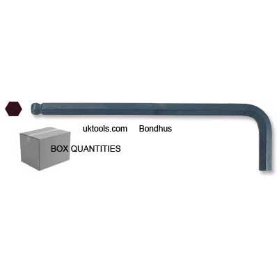 1/4 '' BONDHUS Ball WRENCH Box of (50) - 5.3'' Long