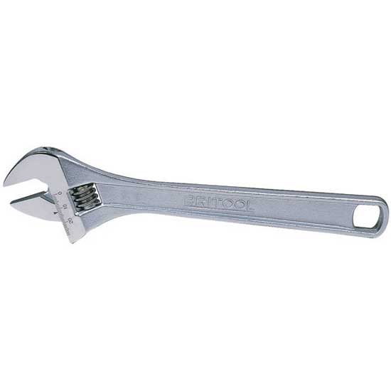Britool Adjustable Wrench - 12'' Chrome