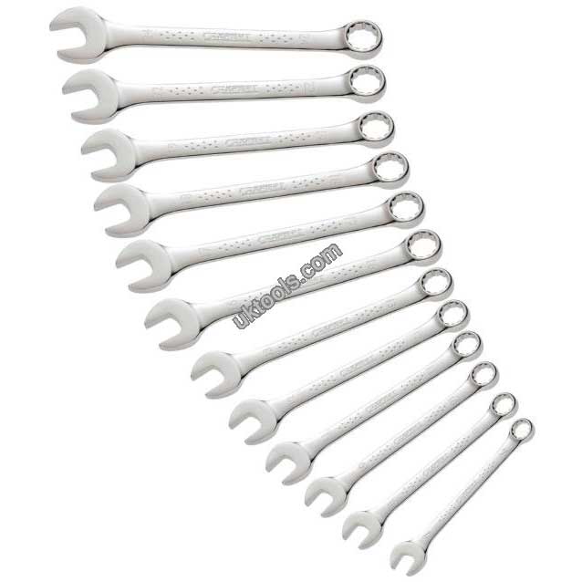 Britool Expert 12pc Metric Combination Wrench Set 7-24mm