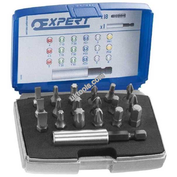 Facom Expert 1/4'' Bits Set: 18 Bits + Bit Holder