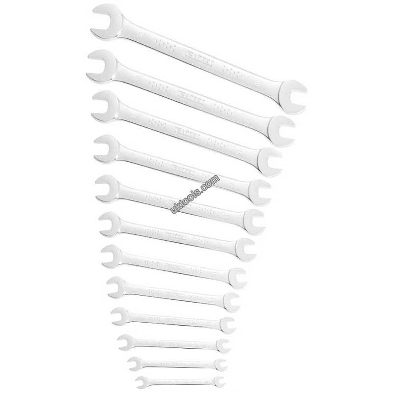 Facom Expert 12pc Double Open End Wrench Set 6-32mm
