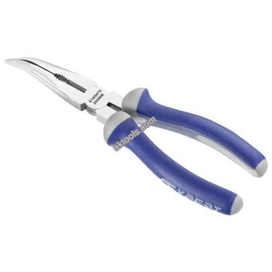 Britool Expert Lg 1/2 Round Plier Bended Nose 160mm