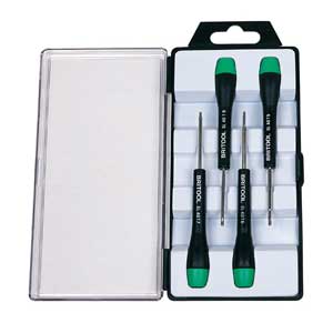 SL4 S 4pc Torx Micro Screwdriver Set