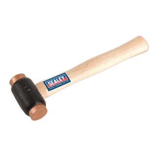 Sealey CFH02 - Copper Faced Hammer 1.75lb Hickory Shaft