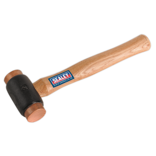 Sealey CFH03 - Copper Faced Hammer 2.75lb Hickory Shaft