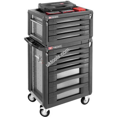 FACOM JET7.M150A Set CM.150A 7 drawer roller cabinet and chest.