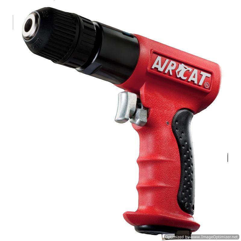 Aircat Air Drill Composite Reversible Jacobs Chuck 3/8