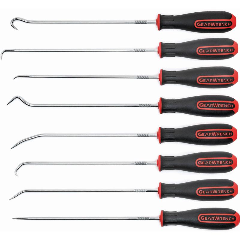 Gearwrench 8pc Long Hook & Pick Set