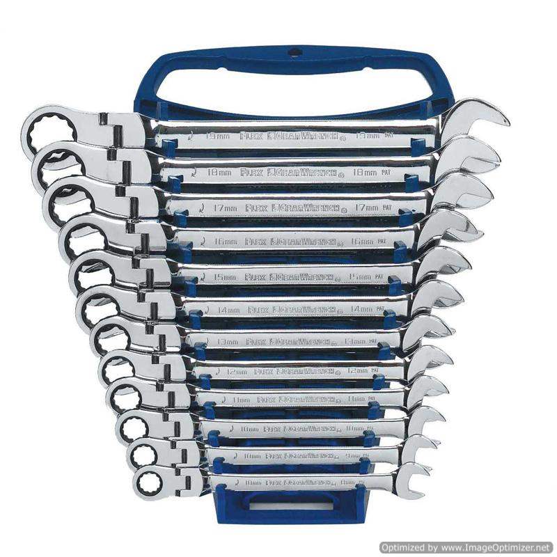Gearwrench 12pc Reversible Comb.Ratcheting Wrench Set Metric