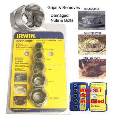 Iwin IRBGE Bolt Grip Expansion Set 5pc