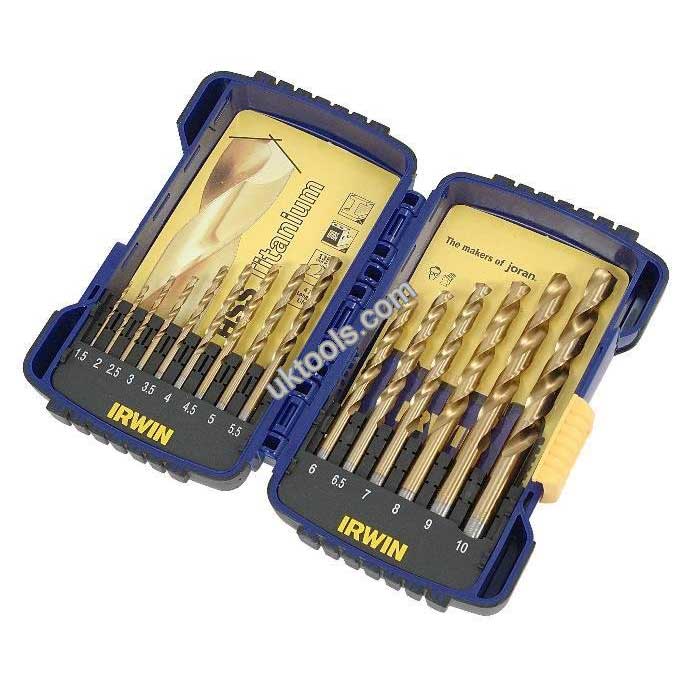 IRDTIN IRWIN- Drill Set Titanium 15pc