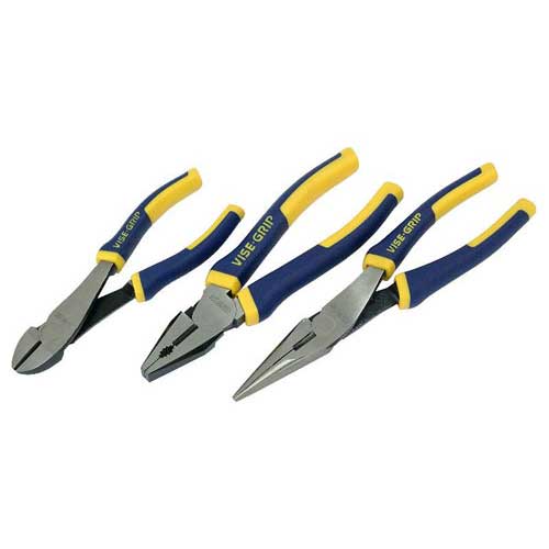 IRPL3PC Vise Grip Pro Pliers Set 3piece