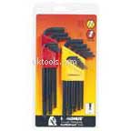 Bondhus 22199 - HLX9L & HLX13L - Double Pack Hex Key Set 22 pc Imperial & Metric