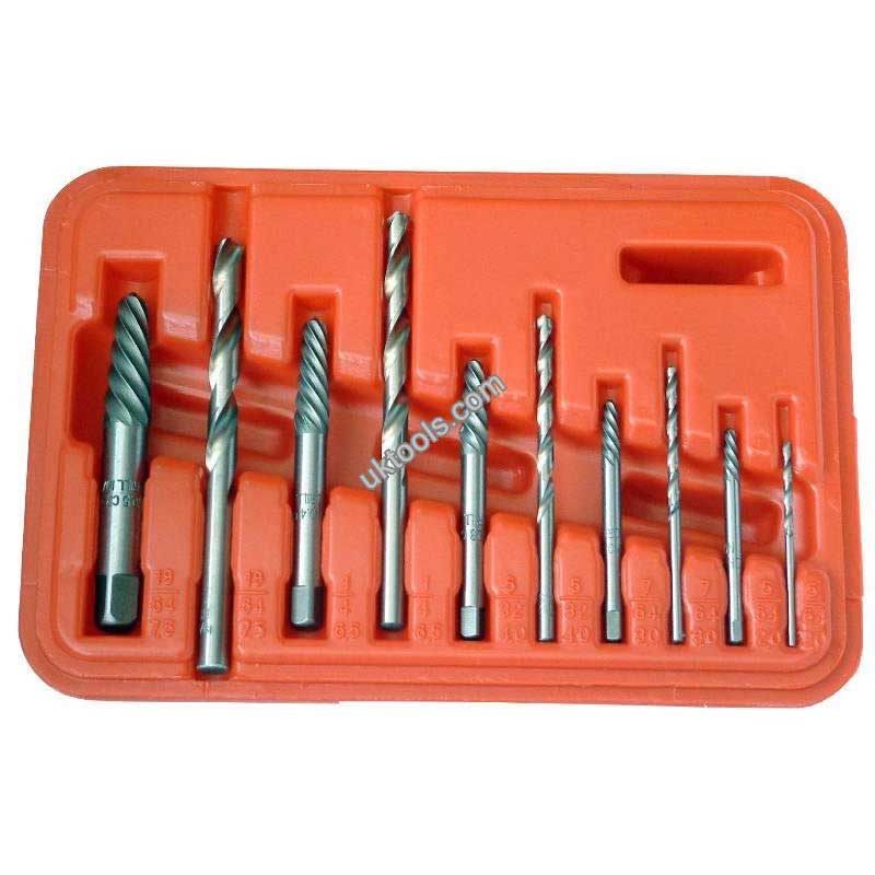 Drill and Screw Extractor Set