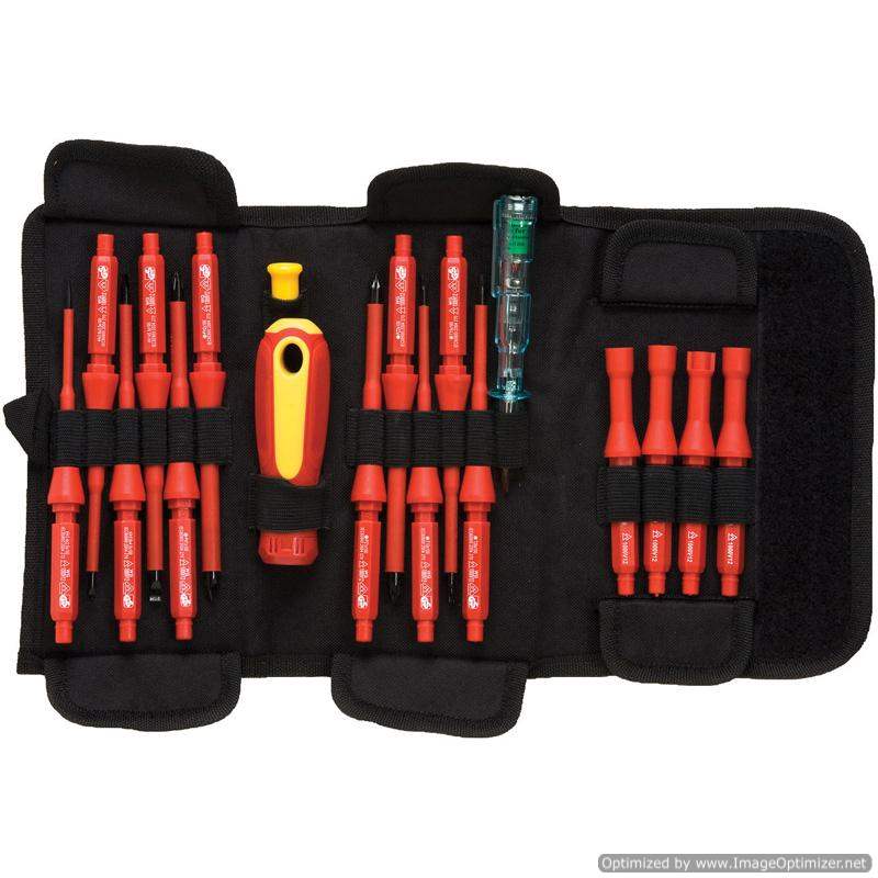 Signet 18pc VDE Interchangeable Screwdriver Set