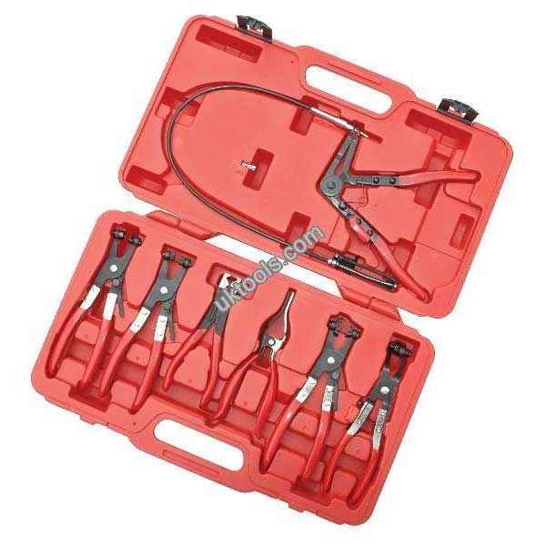 Sealey VS1662 Hose Clamp Removal Tool Set 7pc UKtools