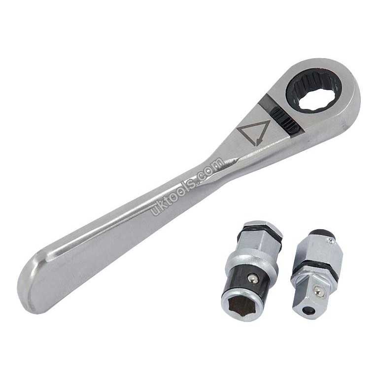 Trident T264350 Micro Ratchet 1/4 Dr 3 in 1
