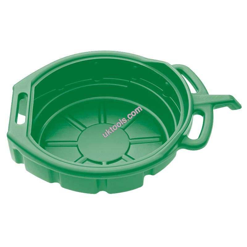 Trident T345117 Oil Drain Pan 16L Green