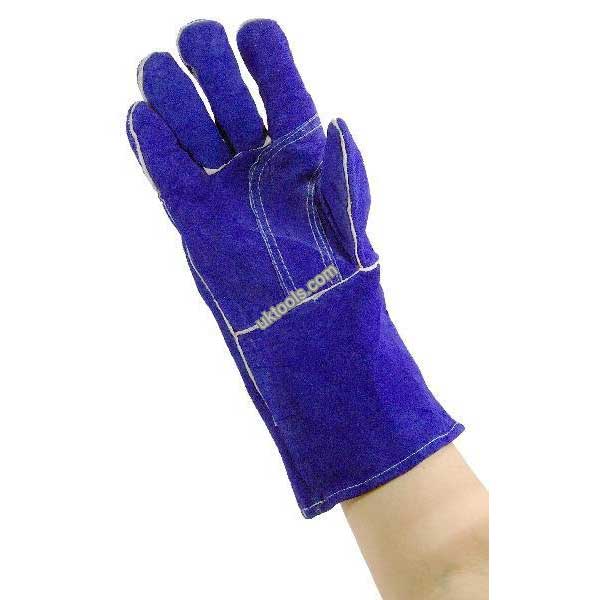 Trident T845103 Premium Welders Gauntlet Blue