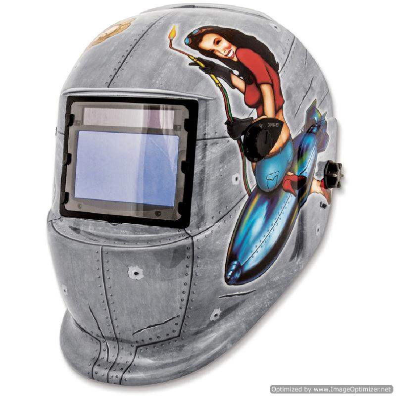 Titan Welding Helmet Auto Darkening Solar Powered