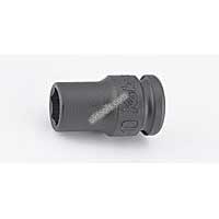 Koken 13401A-1/2 1/2'' AF 3/8'' Dr. Slim Walled STD Impact Socket  6pt