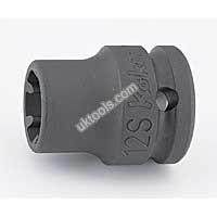 Koken 14401LH-12S 1/2''Dr. 12S Impact LH-S Socket