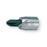 Koken 2000-28PZ2 No.2 1/4''Drive Pozi Drive Bit Socket