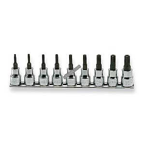 Koken 3025-50PR/7 3/8''Dr. 5 Point Torx Plus 7PC SET 10-40PR