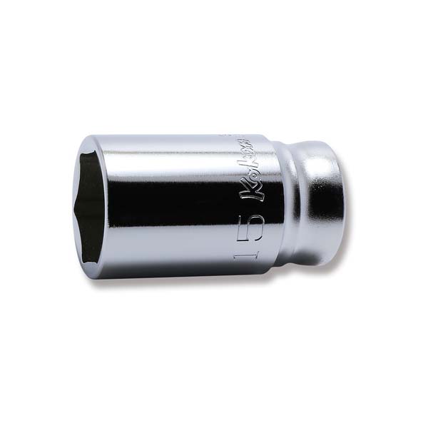 Koken  3300XZ-15 Z-Series 15mm 3/8''Drive 6-Point Semi Deep Socket