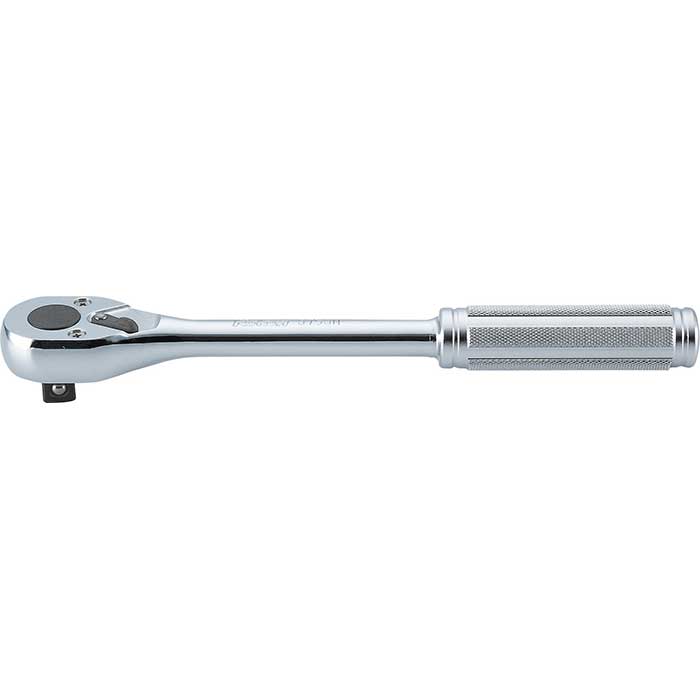 Koken 3753N 200mm Long 3/8''Drive Reversible Ratchet with Nurled Handle