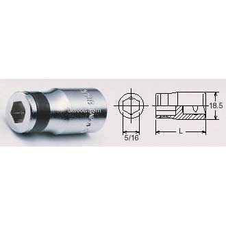 Koken 3138-10 3/8''Drive X 10mm Hex Bit Holder