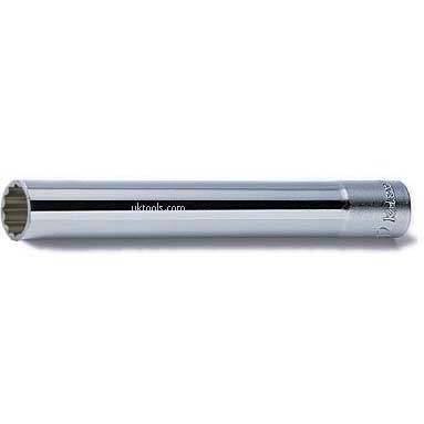 Koken 3305M-10-L120 10mm 3/8'' Dr. 12-pt Extra Deep D/Hex 120mm Long