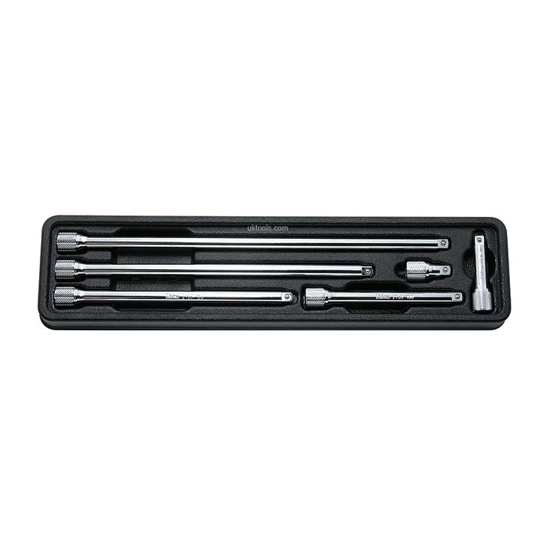 Koken PK2760/6 1/4Dr 6 piece Extension bar Set 50 to 300mm long