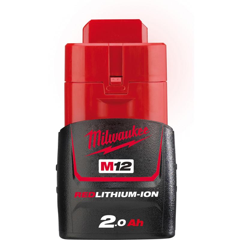 12V RED Lithium-Ion Battery 2.0Ah