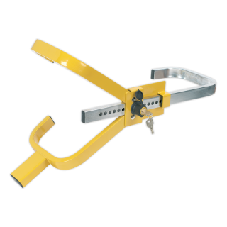 Sealey Wheel Clamp with Lock & Key