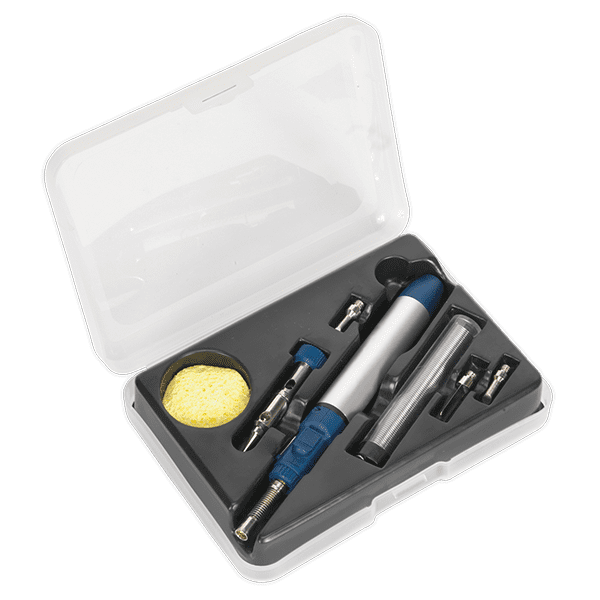 Sealey AK2953 Micro Butane Torch Kit 10pc UKtools