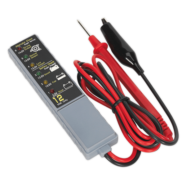 Sealey AK400 - Battery/Alternator Tester 12V LED